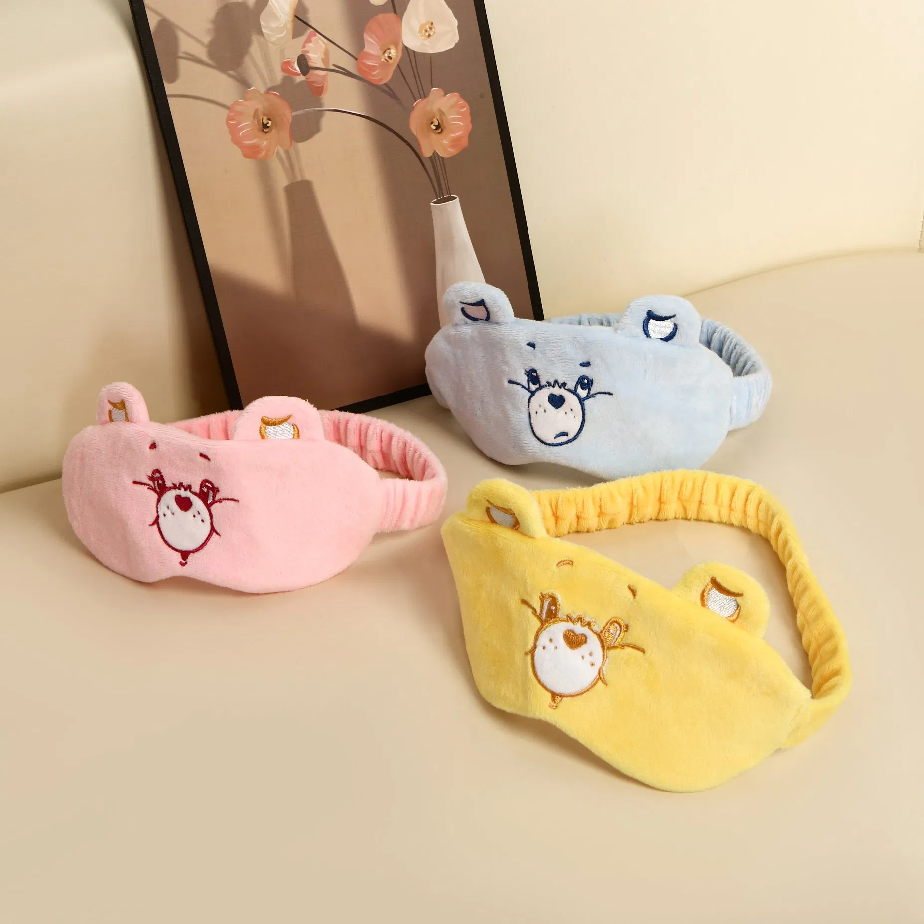 Custom Logo Double Sided Sleeping Shading Breathable Eye Mask