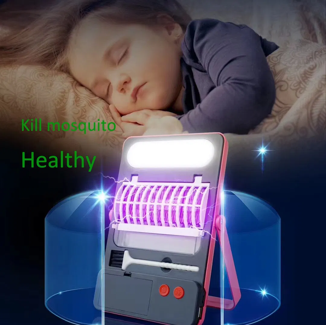 Solar Powered Portable Camping Mosquito Killer LED Light