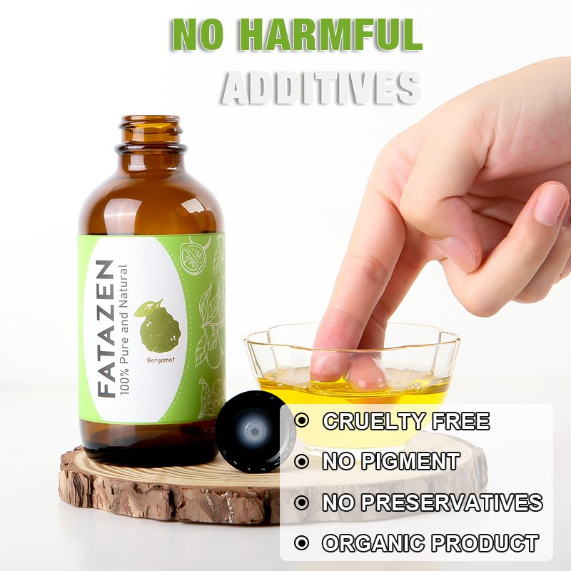 Natural Stress Relief Promotes Sleep Quality Relaxing Body Bergamot Massage Essential Oil