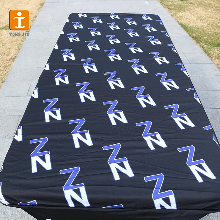 Commercial Table Light Weight Advertising Highquality Bestselling Knitted Fabric Table Cover out.