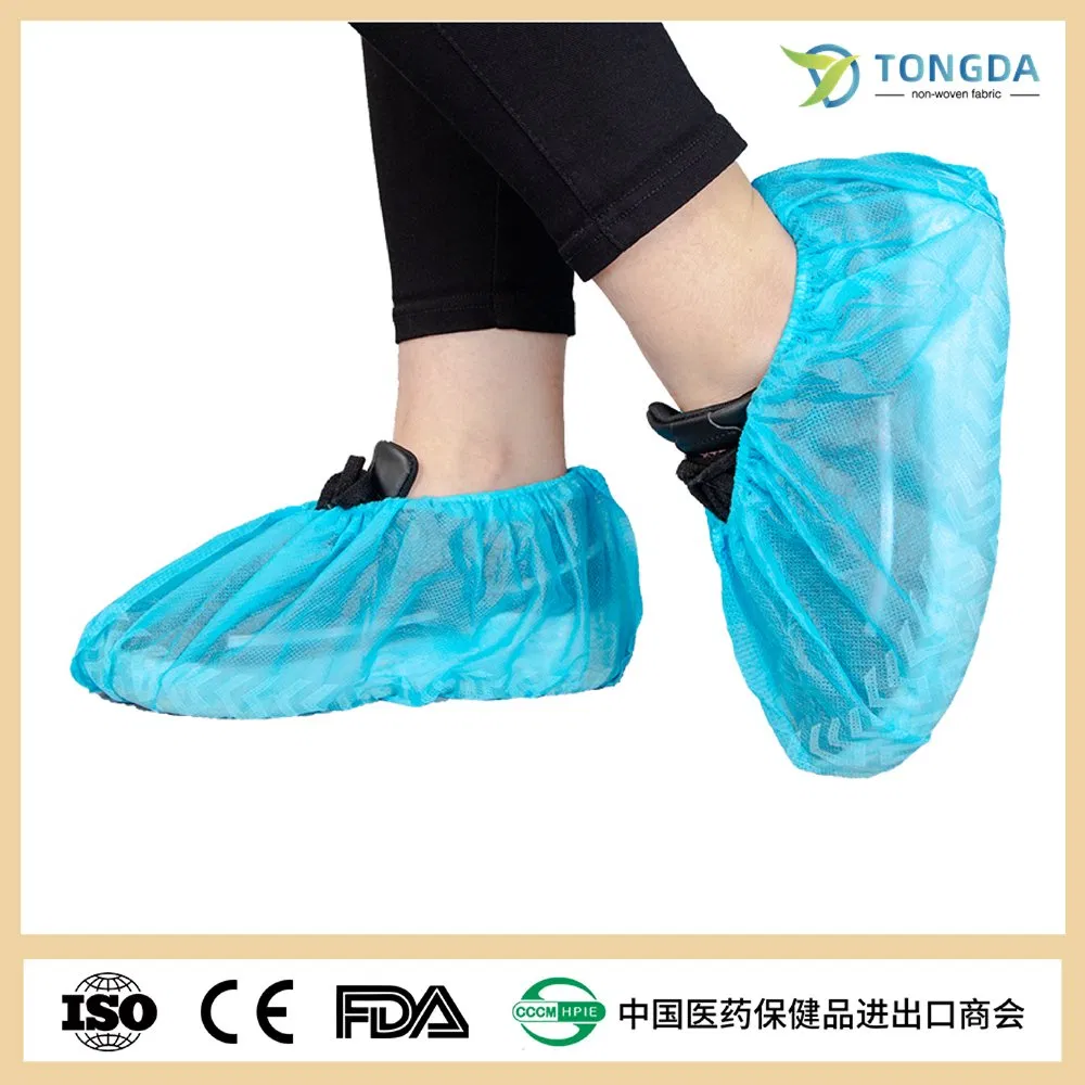 Disposable Overshoe Protectors Shoes Cover Non Woven Medical Shoe Covers