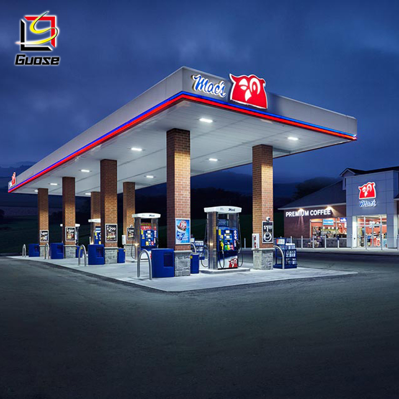 Oil Station Supporting Oil Station Vertical Oil Station Roof.