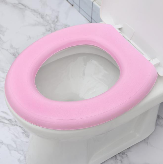 Waterproof EVA Waterproof Bathroom Mat Pad Toilet Seat Covers