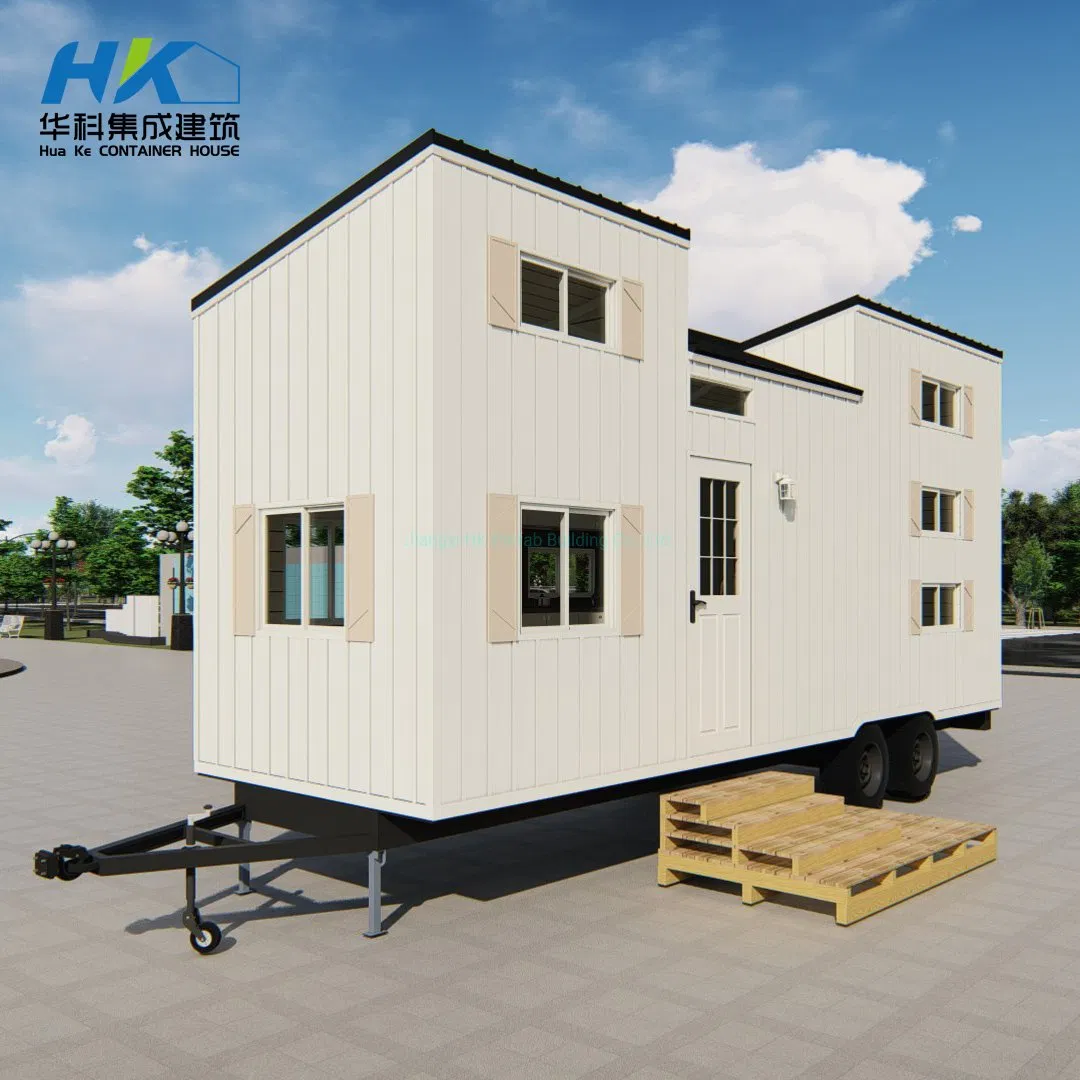 Modular Prefab Movable Caravan /Tiny House for 4 People.