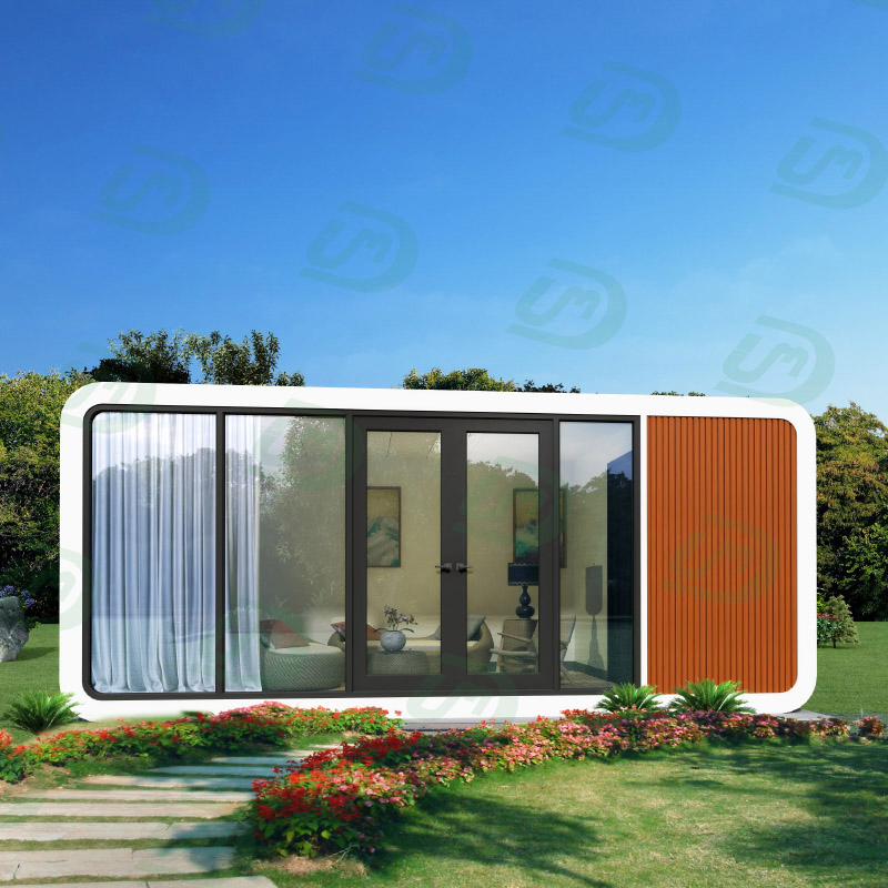 Luxury Good Quality Good Price 20 Feet Side Heights Prefabricated Pop up Capsule Container Home