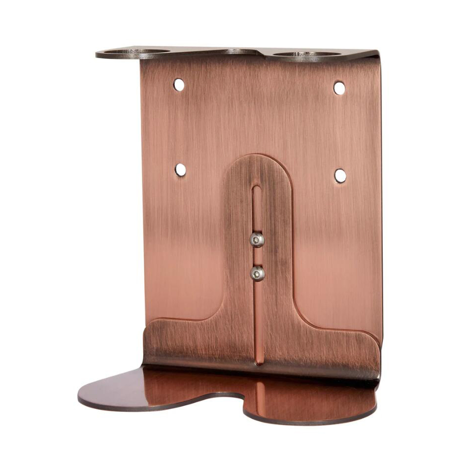 Wall Mount Stainless Steel Rustproof Shower Soap Dispenser Holder with Adjustable Tray for Refillable Bottles