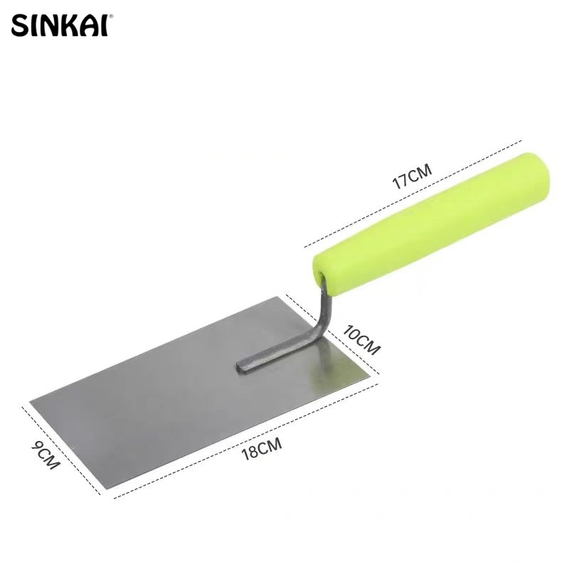 Wholesale Wooden Handle Scraper Stainless Steel Putty Knife Building Tool Cement Scraper with Custom Logo