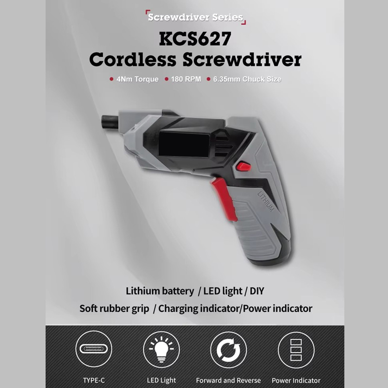 Multifunctional and Powerful Battery Screwdriver (PHKCS627)