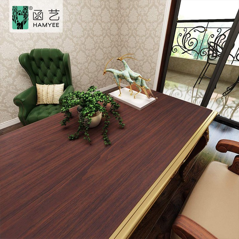 Textured Vinyl Contact Paper Self-Adhesive Shelf Liner Wall Paper Wood Sticker