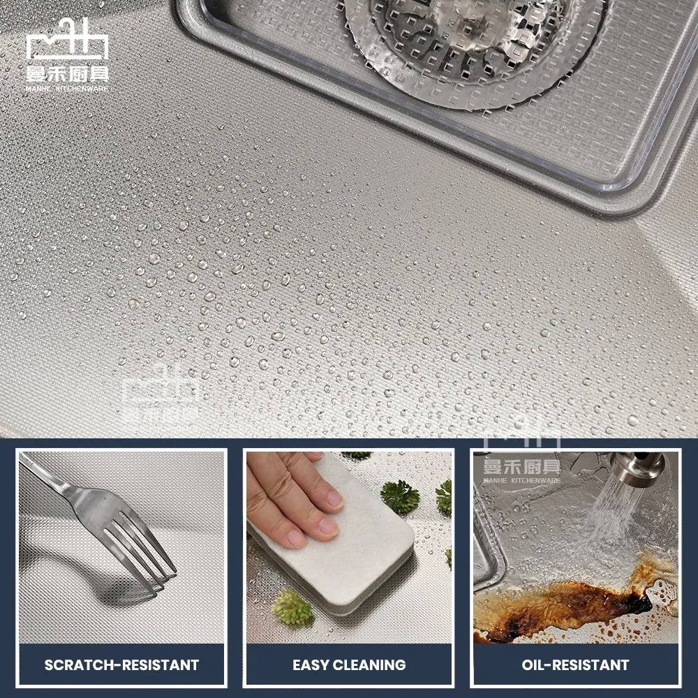 New Undermount Sink Single Bowl Stainless Steel Kitchen Sink with Waste Stainer