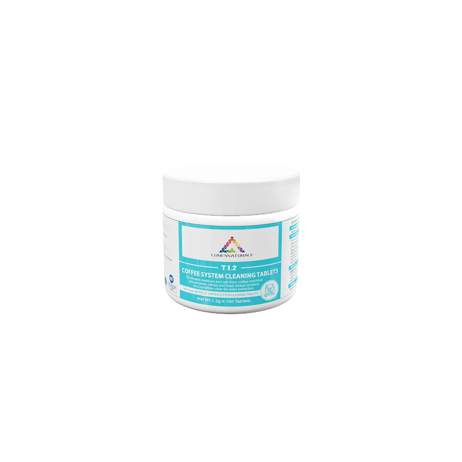 Deep-Cleaning Coffee Machine Cleaning Tablets Detergent Designed for Coffee System Cleaning