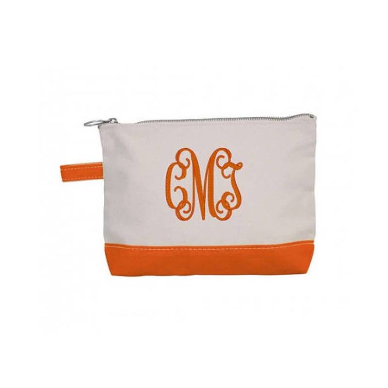 Hot Sale Custom Funny Makeup Cosmetic Bag Portable Toiletry Pouch Girls Zipper Soft Canvas Cosmetic Bags