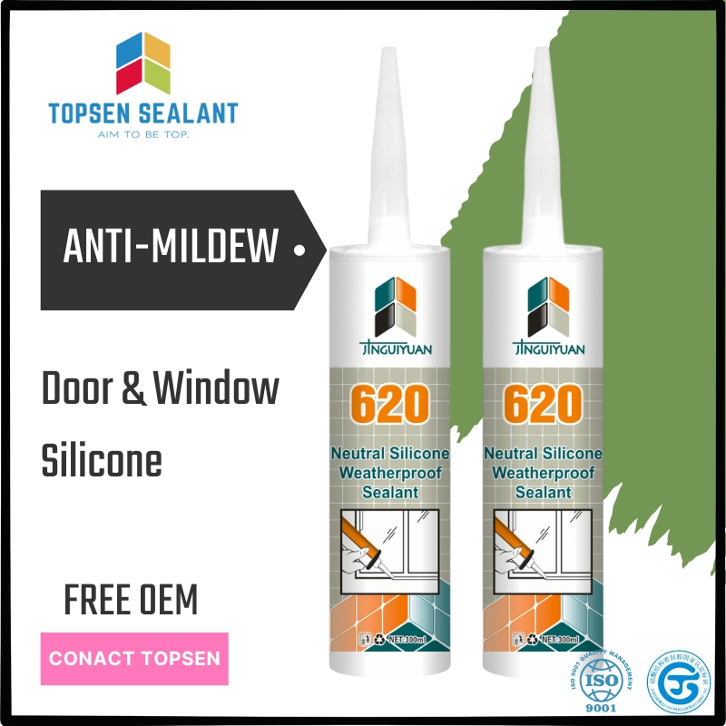 Neutral Silicone Sealant Weatherproof Silicone Window Caulking Gap Seal