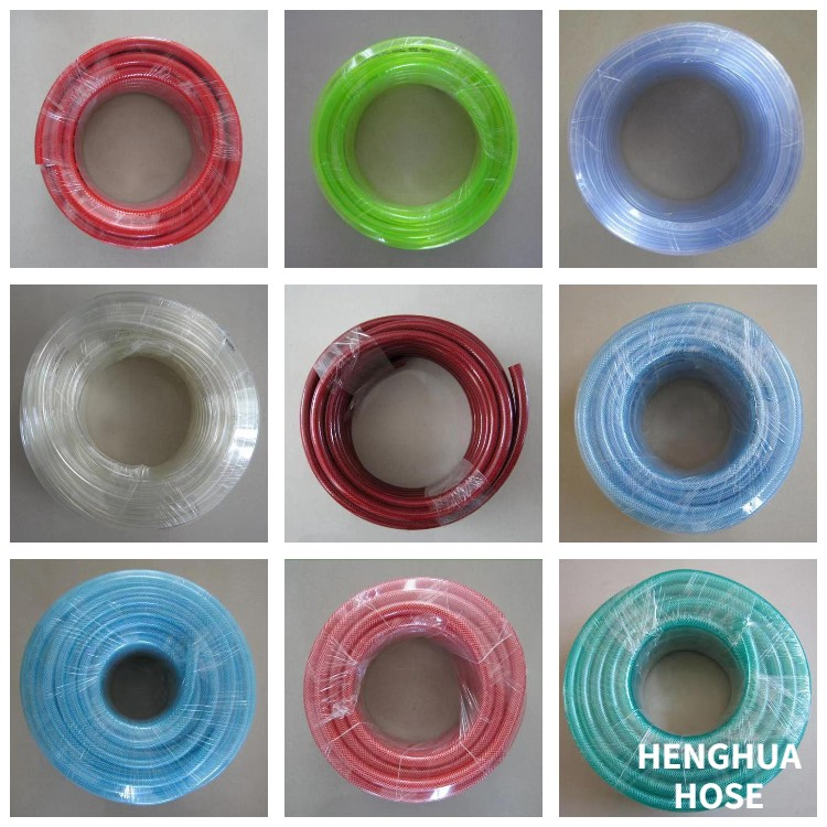 1 Inch PVC Fiber Reinforced Flexible Hose Plastic Water Garden Hose