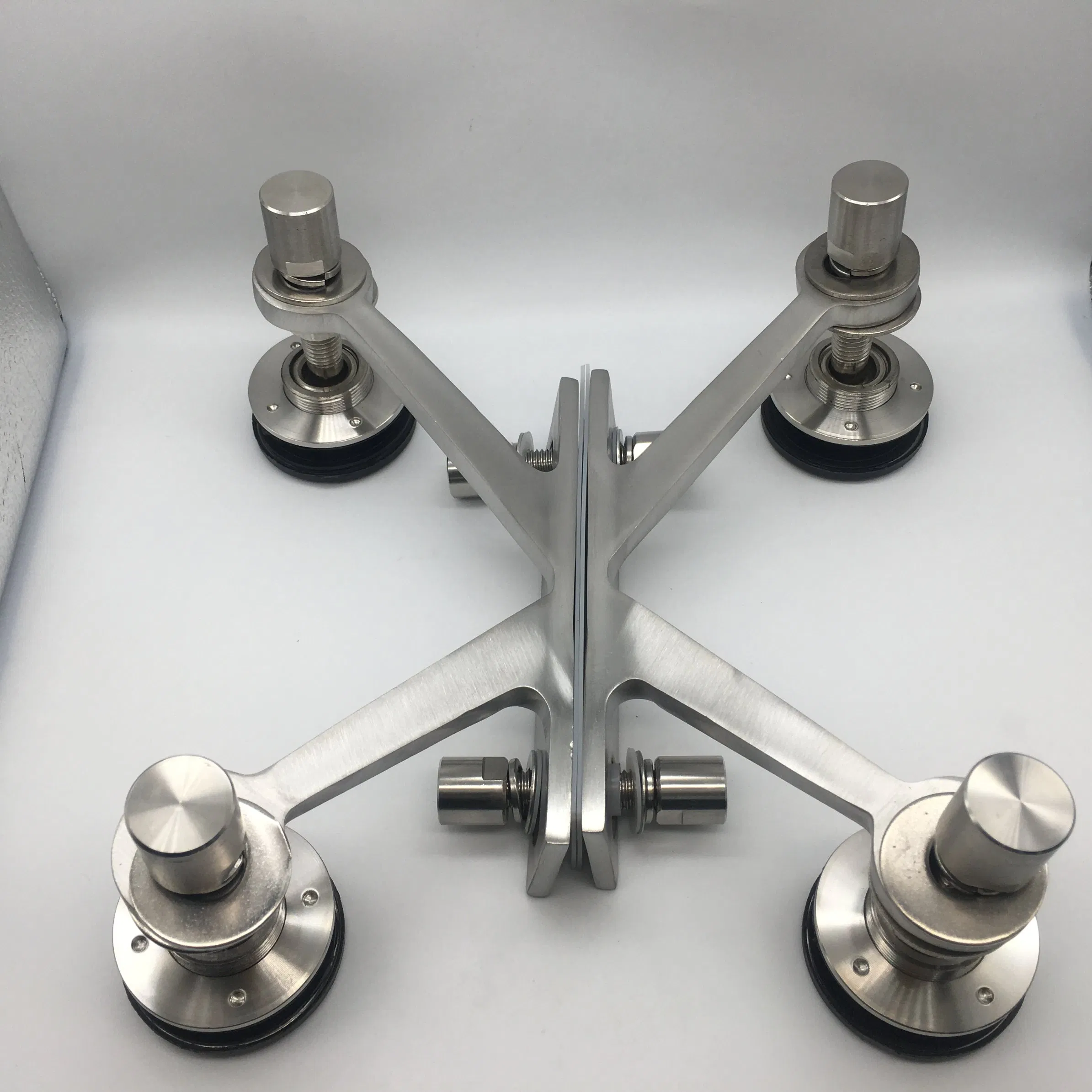 Stainless Steel 316 Glass Curtain Wall Spider Fittings Brackets
