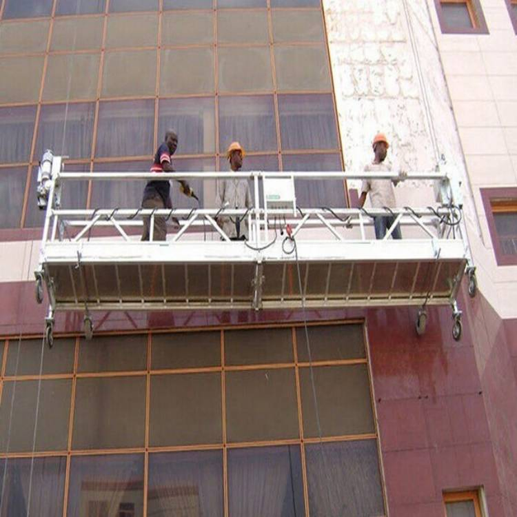 Hot Sell High Standards Construction Building Suspended Scaffold Platform Motorized Gondola Zlp800