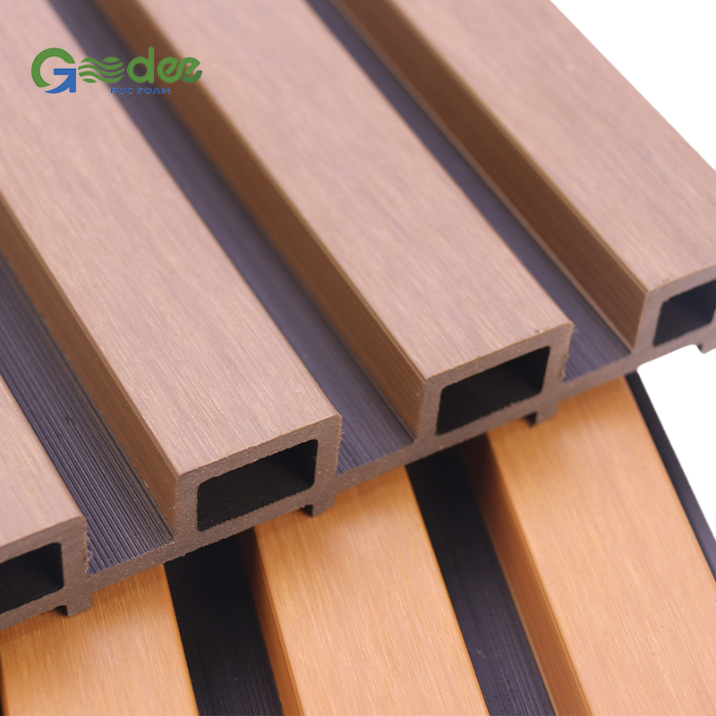 Convenient Installation of Outdoor Co-Extruded Wall Panel WPC Wall Panel