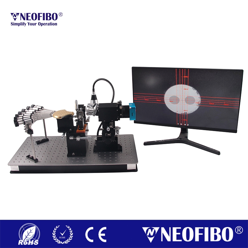 Система юстировки поляризационно-поддерживающих волокон, 8 каналов