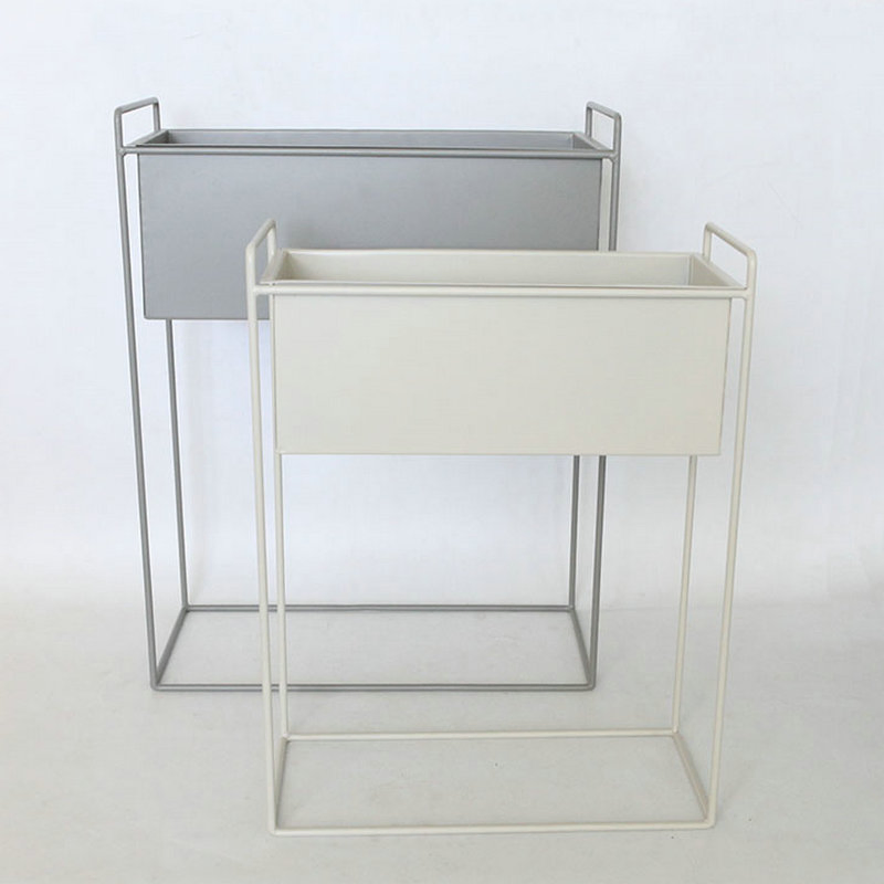 Metal Flower Pot for Home Deco Plants and Decoració N Casera