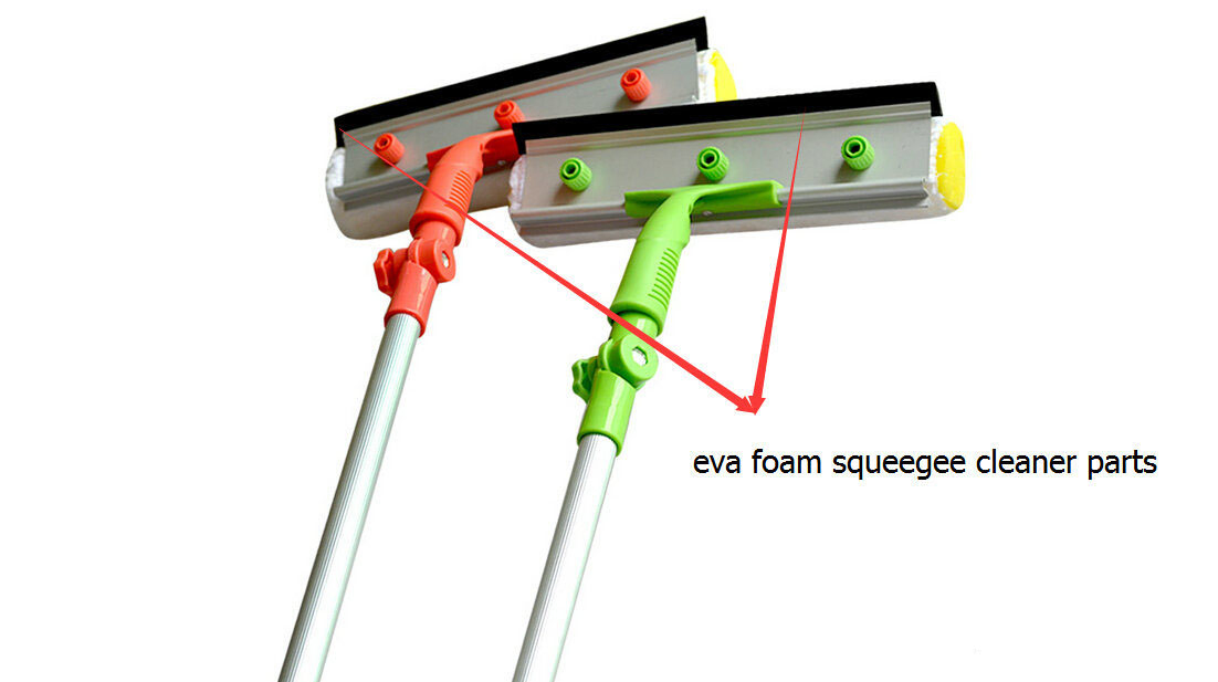 Foam EVA Squeegee Wall Holder, Washer Window Cleaning Mop