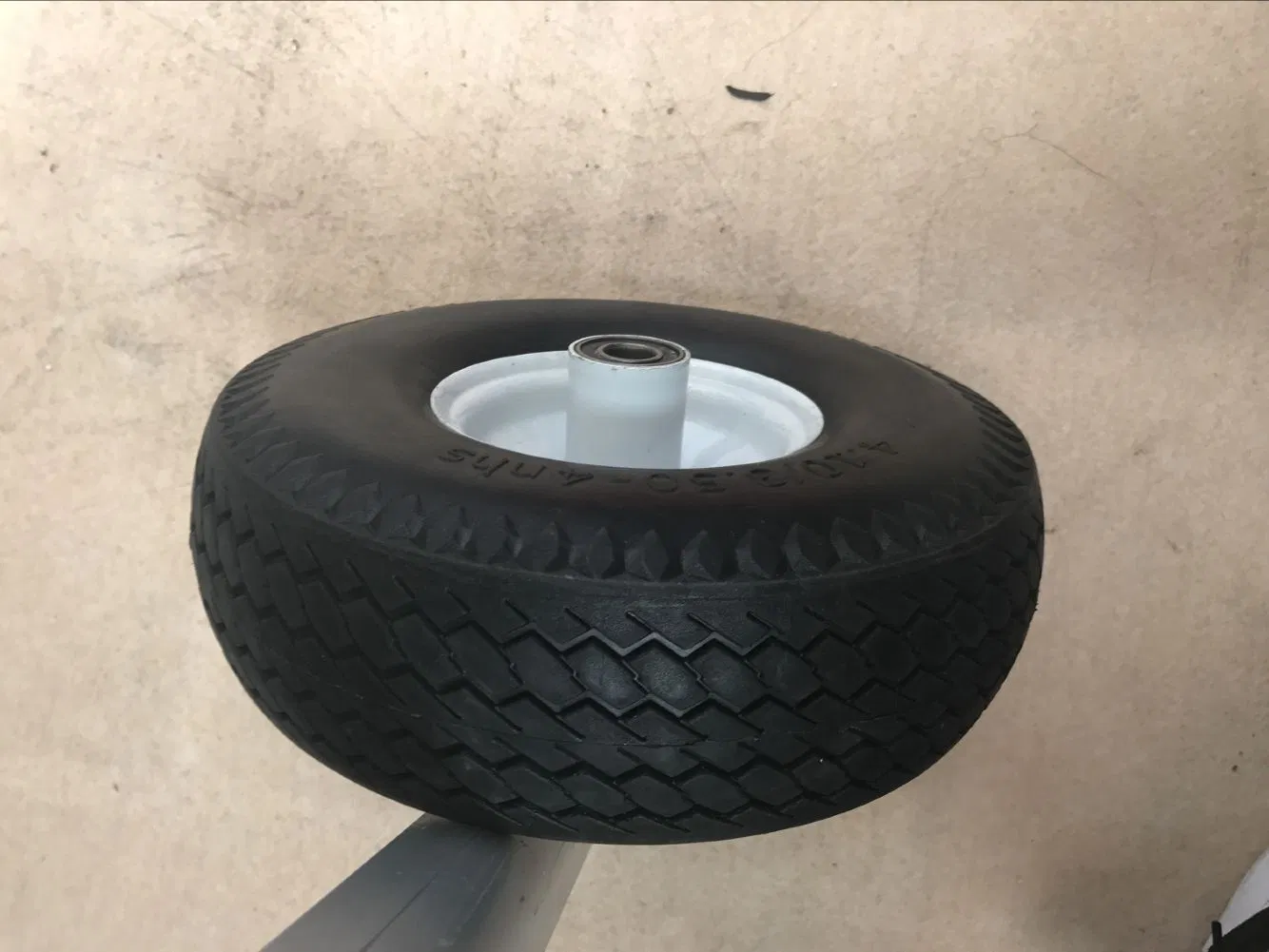 PU Foam Flat Free Wheel 350-4 Hand Truck Trolley 10 Inch