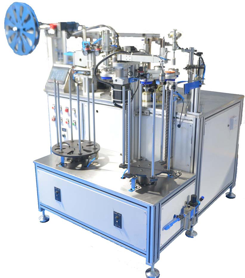 High Efficiency Fully Automatic Making Flap Disc Machine with Single Manipulator Arm