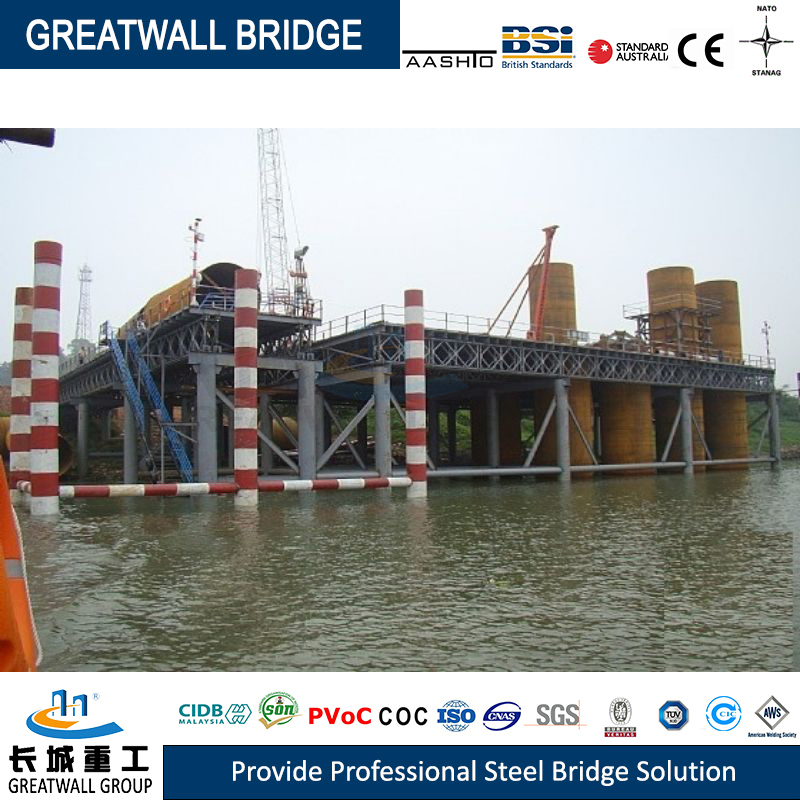 The Whole Process of Quality Control, Safe Construction of Bailey Platform