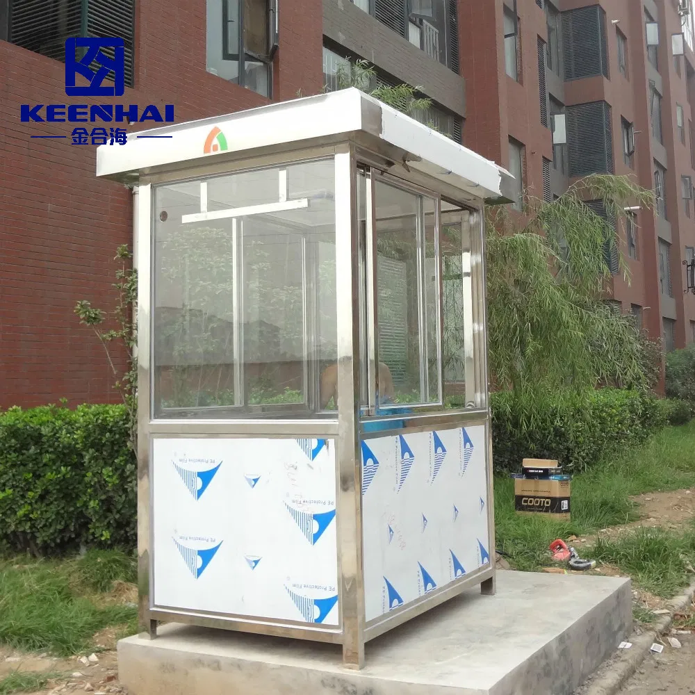 Customized Stainless Steel Portable Prefab Security Guard Cabin