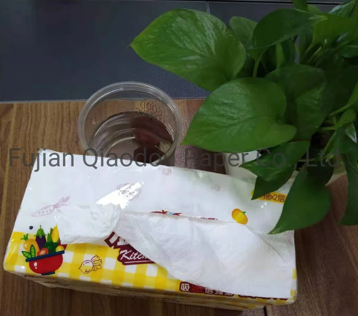 Eco-Friendly Reusable Kitchen Paper Towels 100% Organic Fiber Perforated Cloth Towel