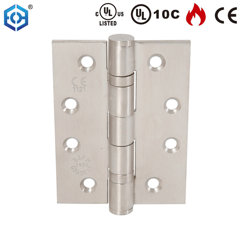 UL Certification SS304 Ball Bearing ANSI Grade 2 Stainless Steel Door Hinge