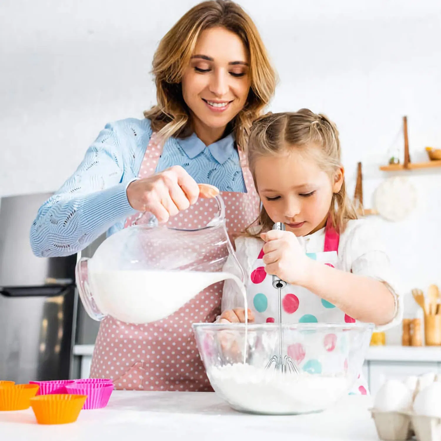 Ручной венчик для яиц из нержавеющей стали