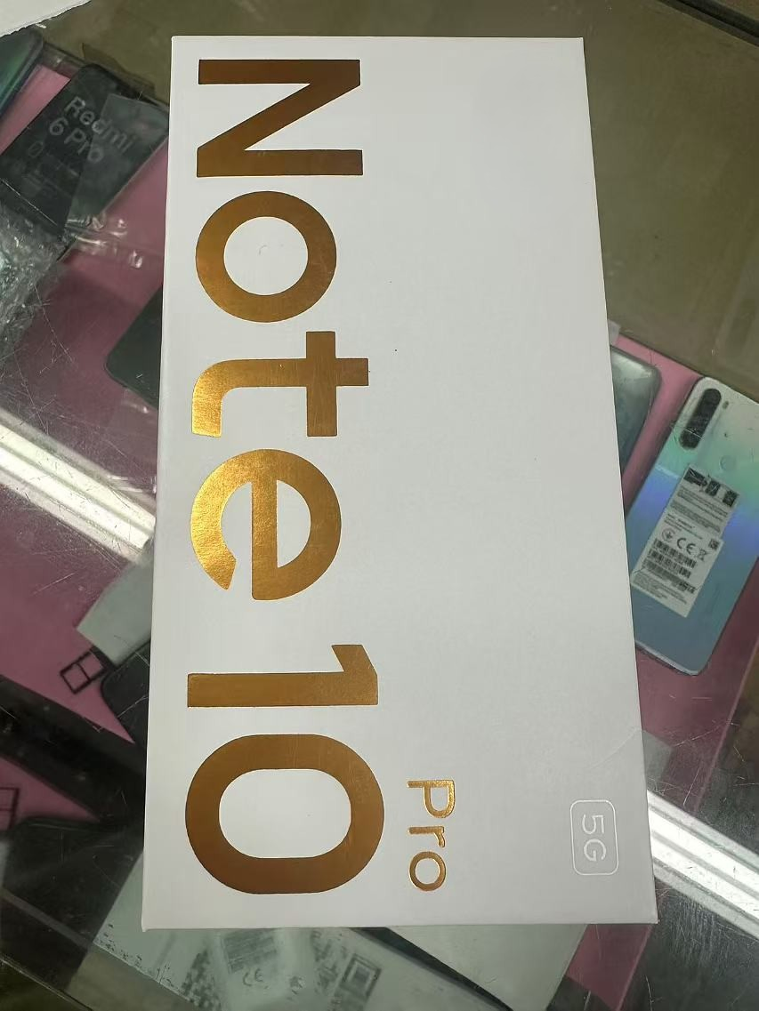 Mobile Phones Original for Note 10 PRO 4G 6.67 Inches 6+128GB Wholesale Mobile Phone Second-Hand Phone