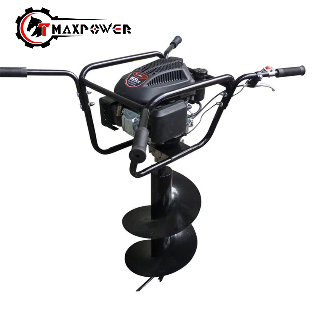 163cc Gasoline Earth Auger 5.5HP Soil Drill with 4-Stroke Engine TM-Ea163A