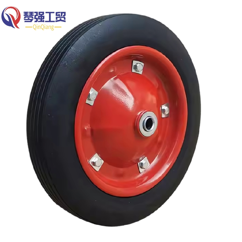 Versatile 13 Inch Solid Wheel Wheelbarrow Wheel for All Terrain