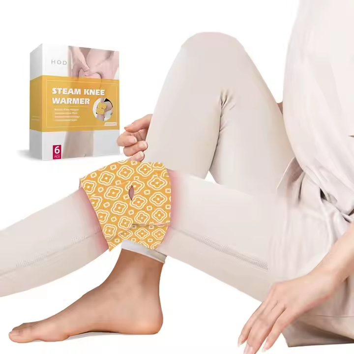 Self Heating Mugwort Pain Relief Warming Knee Elbow Patch Knee Warmer Heat