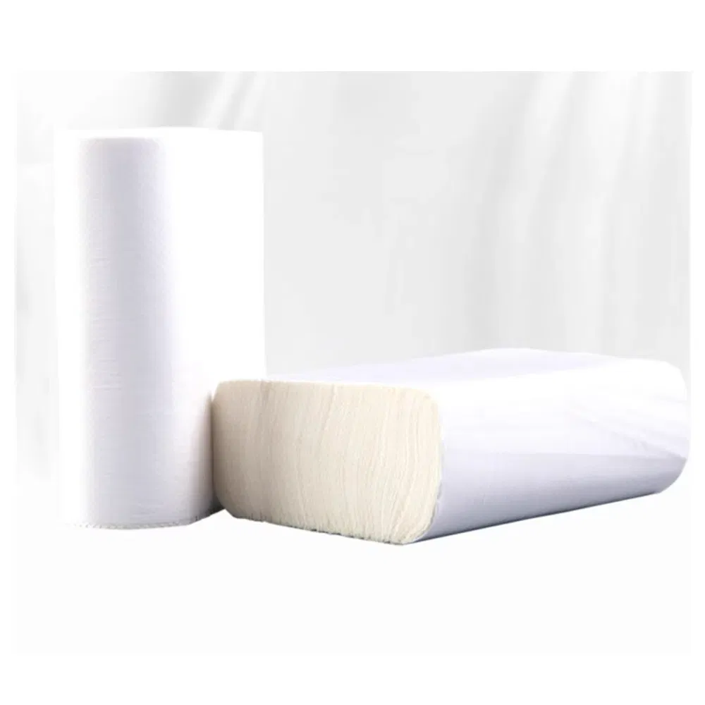 Hot Sale Virgin Wood Pulp N Folded Hand Paper Tissue Recycled Handkerchief Paper Towel