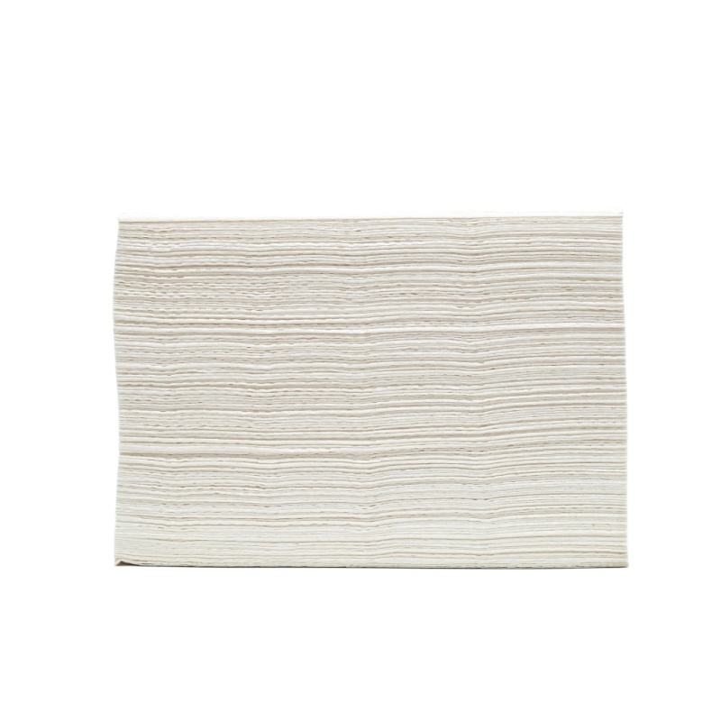 Bamboo Paper Towel Customizable White Bamboo Pulp Hand Towels Z Fold