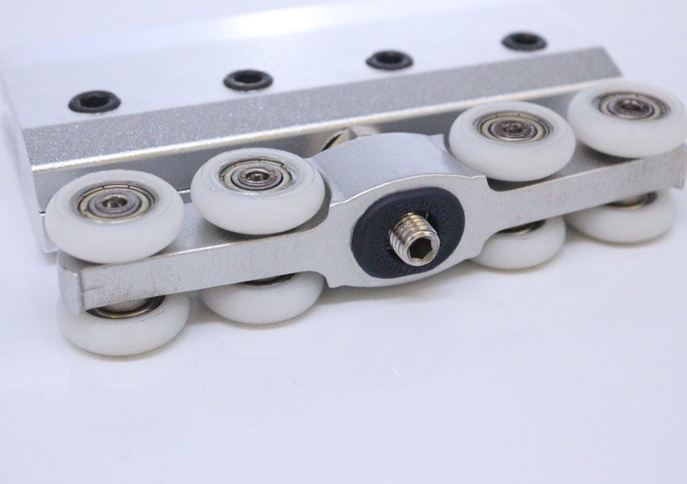 Bathroom Door Accessories Stainless Steel 304 Frameless Glass Sliding Shower Door System Sliding Door