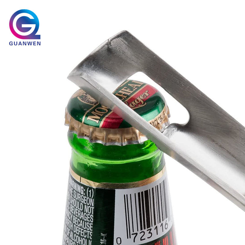 Commercial Grade 7-Inch Heavy-Duty Dual-End Large Can Punch Bottle Opener Thick Stainless Steel Barware Opener