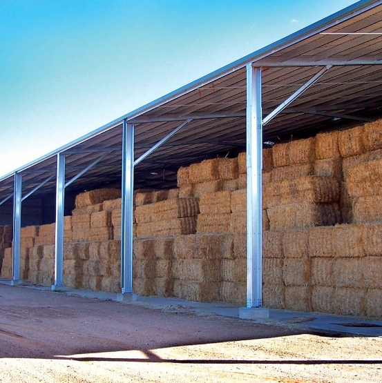 Complete Specifications Steel Structure Barn Hay Shed Farm Warehouse Insulated Kennel