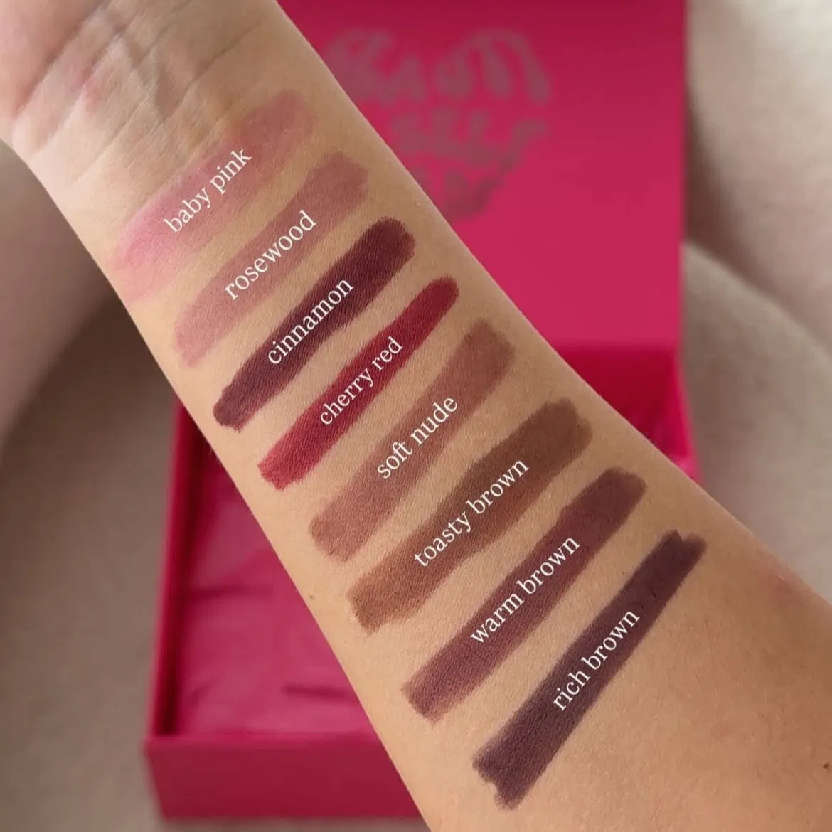 Vegan Makeup Lipliner Waterproof Liquid Lip Liner Makeup Tinted Lip Pencil Private Label Cosmetics Vegan Lip Contour Stain