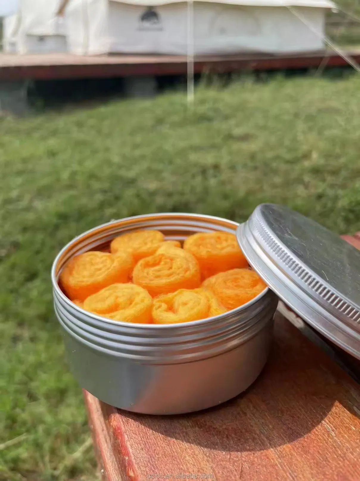 Premium Colorful Cotton Starter Tinder for Effortless Fire Starting