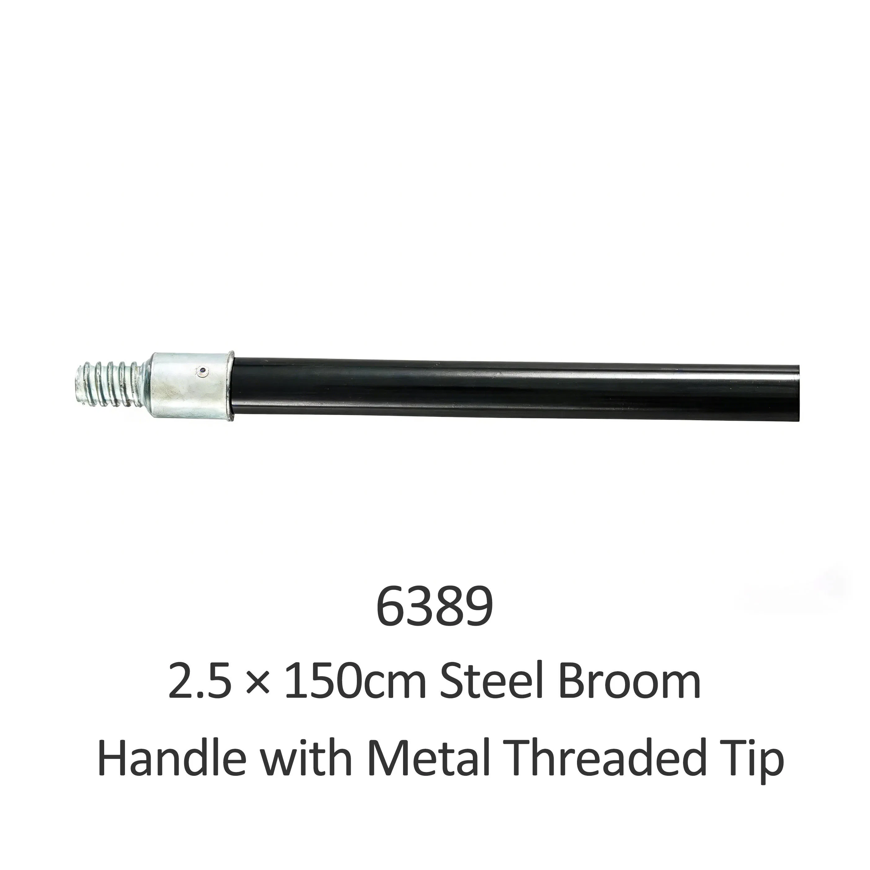 Trust Steel Broom Handle with Threaded Tip Durable Replacement Handle in Different Sizes for Cleaning Tools