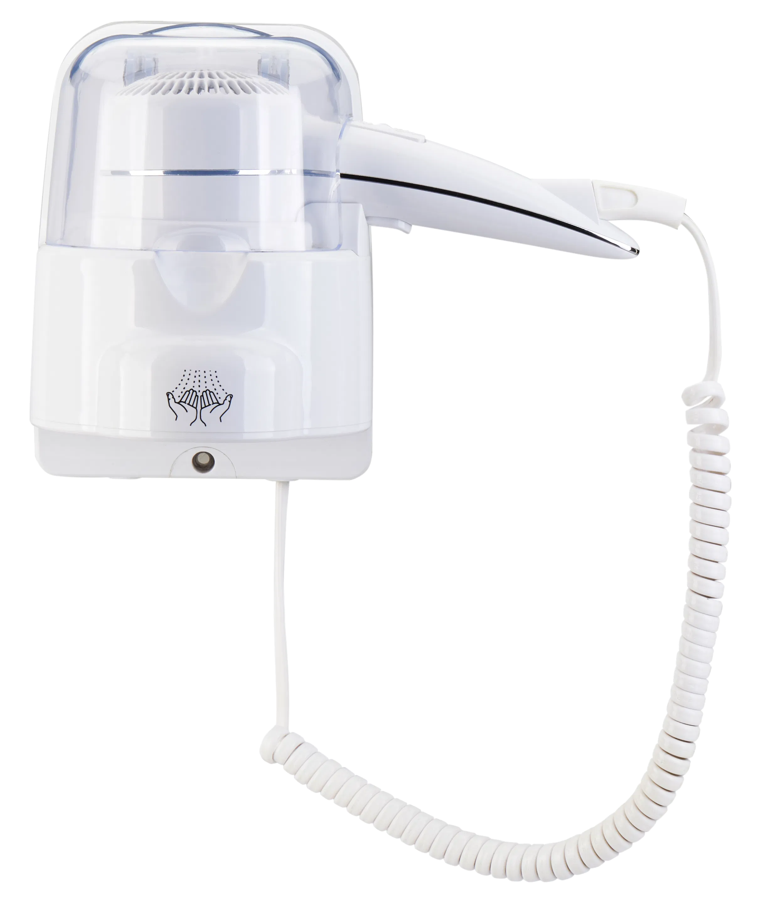 China Manufacturer Wholesale 1400W Waterproof 2 in 1 Wall Mounted Hair Dryer and Hand Dryer for Household and Hotel