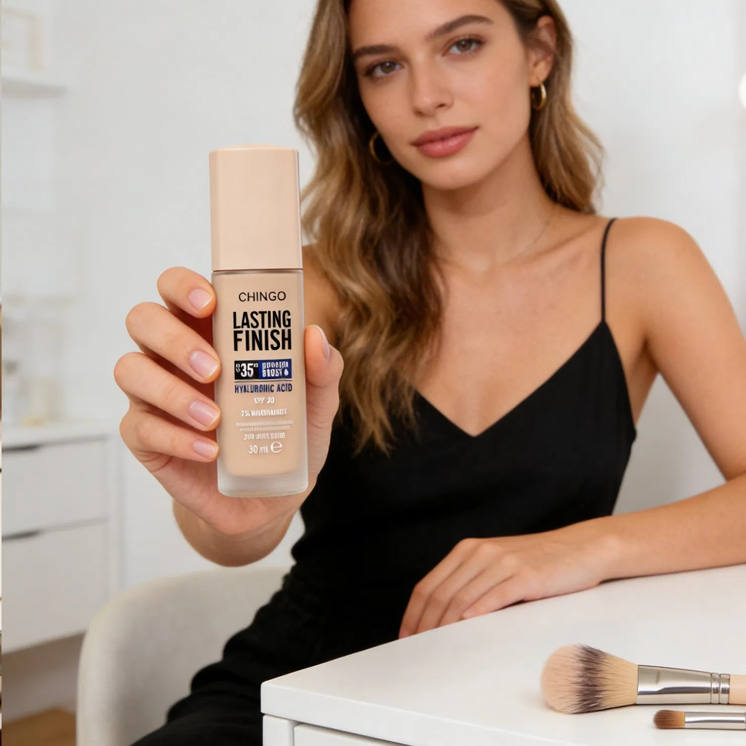 Plump Glowing Oil-Control Gentle Liquid Foundation