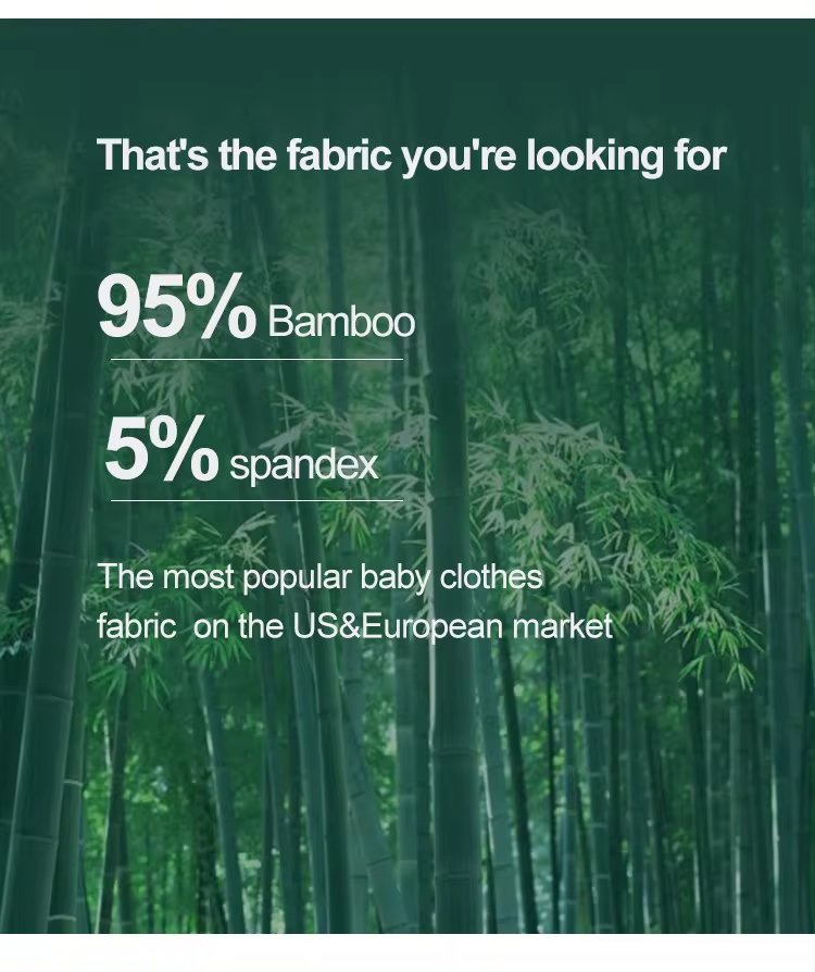 OEM 95% Viscose From Bamboo 5% Spandex Baby Sleeping Bag Sleeping Sack