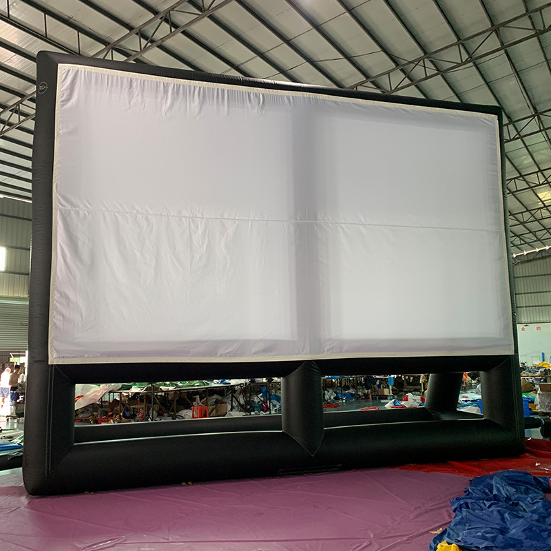 Hot-Selling Outdoor Inflatable Movie Screens, Large Mobile HD Projection Walls, Portable and Foldable Projections.