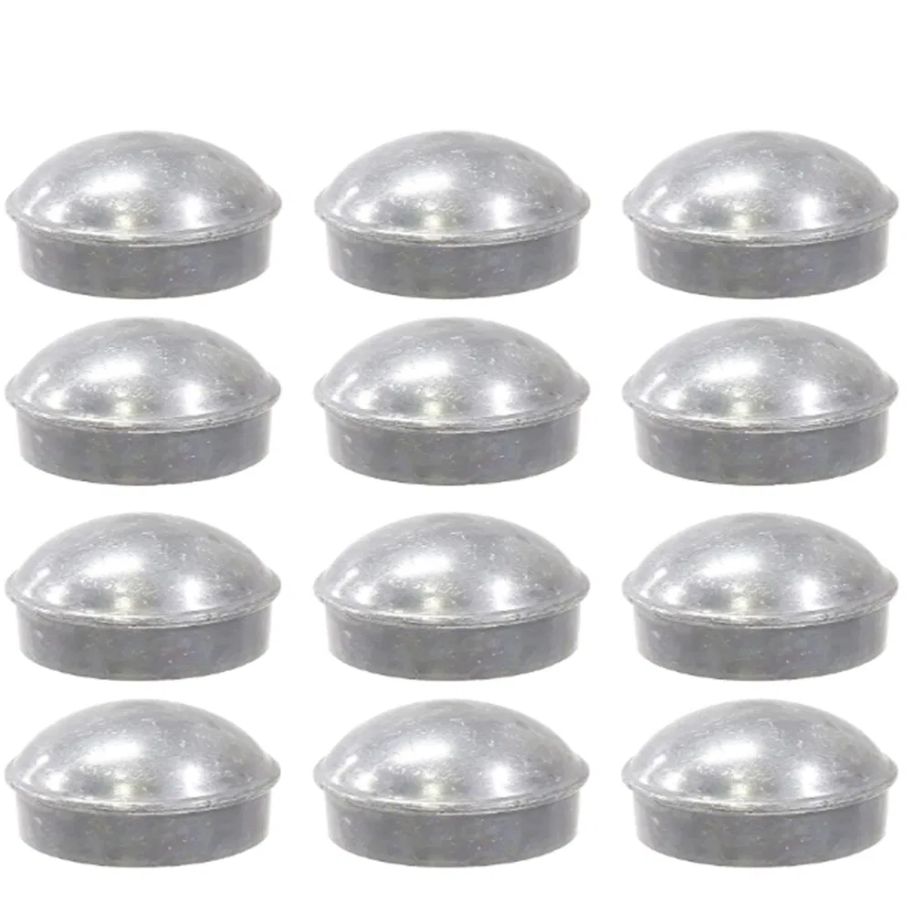 Heavy-Duty 1 5/8" Round Dome Caps for Chain Link Fence Posts