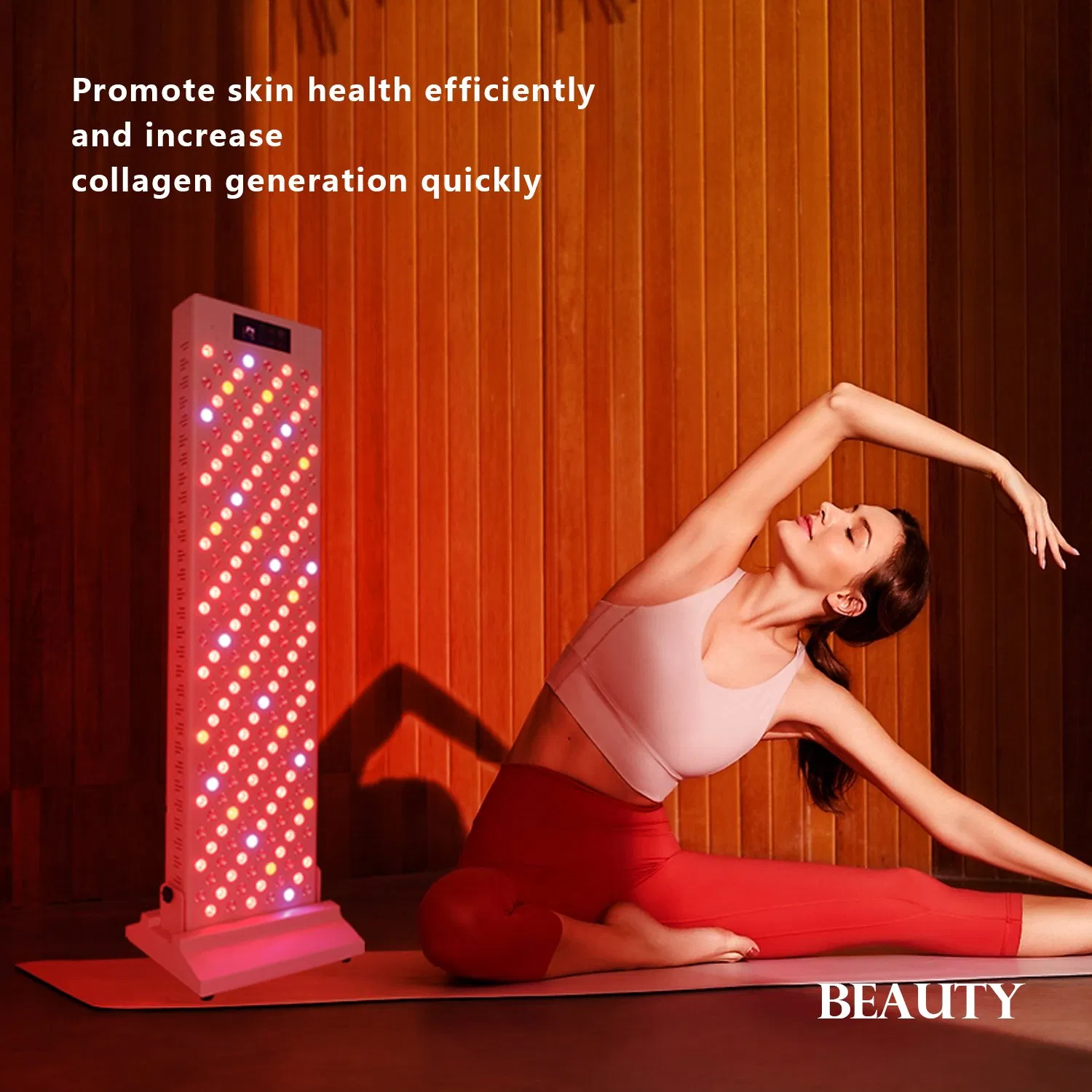 New Trending 460nm 595nm 660nm 810nm 830nm 850nm Nir Infrared Light Panel LED Light Panel Red Light Therapy Panel
