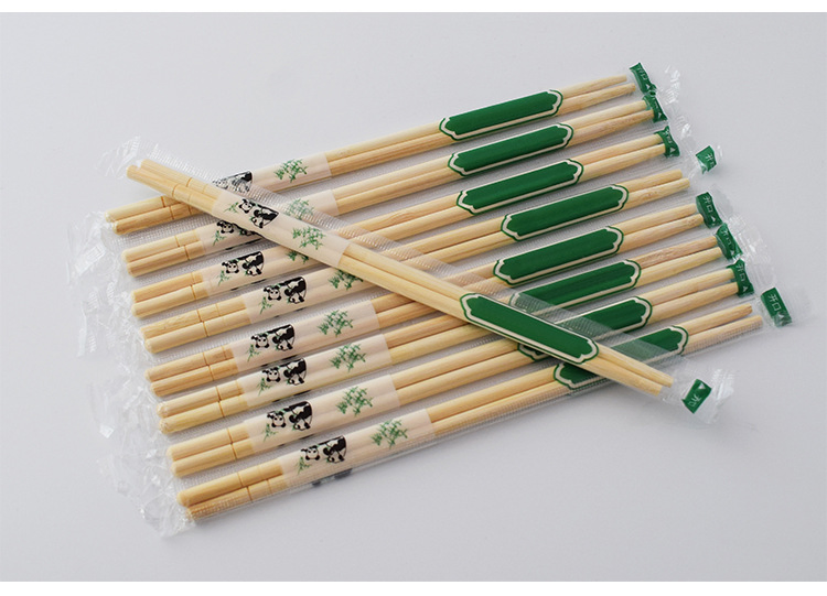 Factory Wholesale Custom Bulk Round Bamboo Chopsticks Disposable Chopsticks